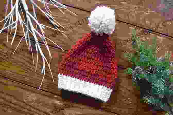 A Crocheted Hat With A Festive Holiday Pattern Hat Crocheting Tutorials: Guide To Crochet Hat For A Fascinating Holiday