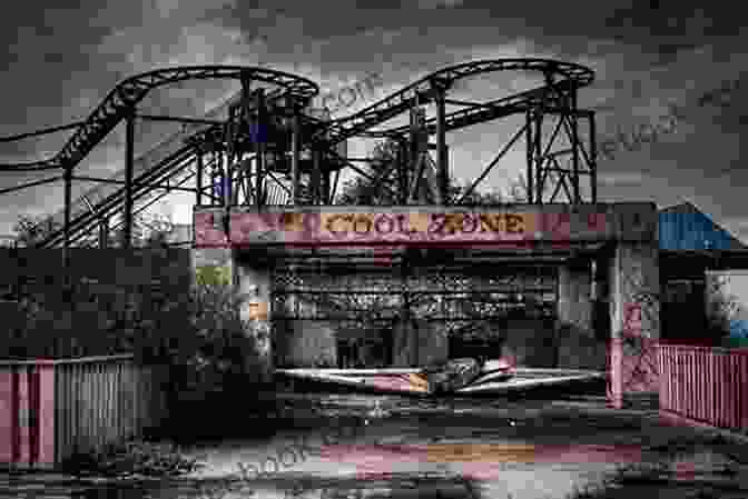 A Group Of Friends Stand In The Middle Of An Abandoned Amusement Park, Their Faces Filled With Fear And Anticipation. December Park Ronald Malfi