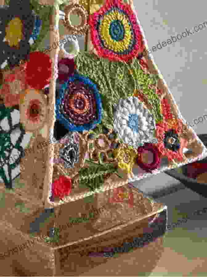 A Lampshade Embellished With Irish Crochet Appliqué Leaves Home Decor Irish Crochet Applique PATTERN Crochet Pattern Flower Crochet Tutorial Crochet Crochet Tutorials Irish Crochet (Modern Irish Crochet Lace Pattern)