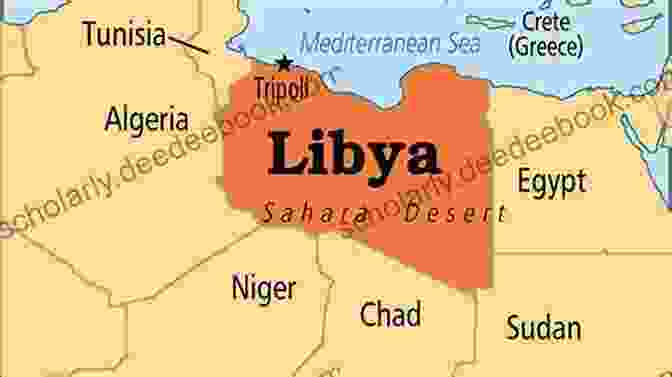 A Map Of Libya With The Words 'Understanding Libya Since Gaddafi' Superimposed Over It Understanding Libya Since Gaddafi Ulf Laessing
