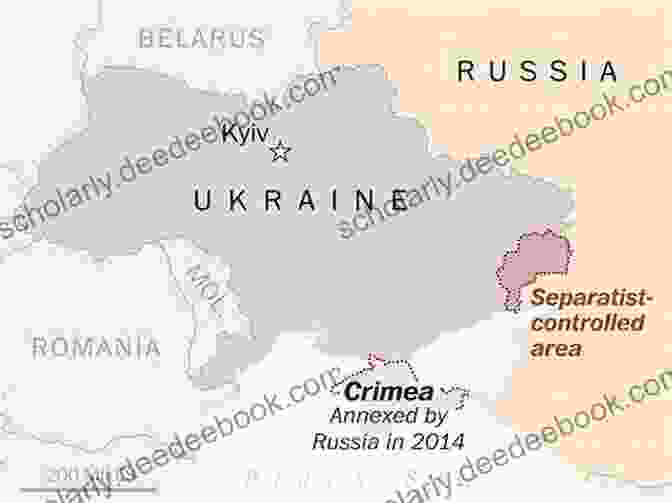 A Map Of Ukraine Showing The Areas Controlled By The Ukrainian Government And The Separatists. Europe S Eastern Crisis: The Geopolitics Of Asymmetry