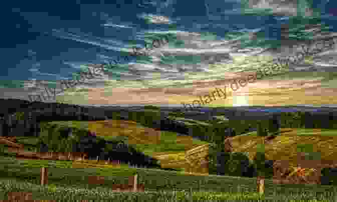 A Panoramic View Of A Vast Frontier Landscape, With Rolling Hills, Rugged Mountains, And A Clear Blue Sky McKettrick S Choice: A Western Romance (The McKettricks 1)