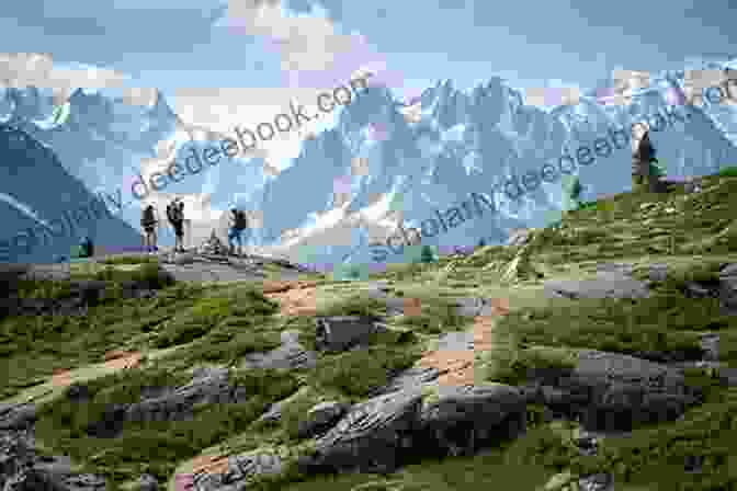 A Panoramic View Of The Mont Blanc Massif From The Tour De Mont Blanc Trail Walking In Zermatt And Saas Fee: 50 Routes In The Valais: Mattertal And Saastal (International Walking)