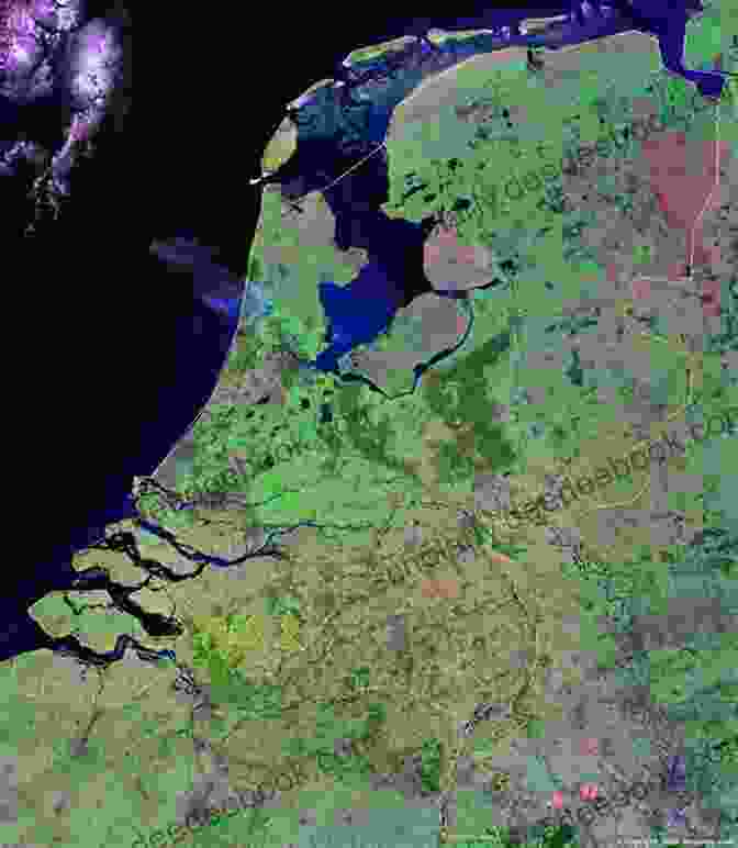 A Satellite Image Showing The Netherlands And The Upper Texas Coast, Highlighting The Similarities In Their Coastal Landscapes Coastal Flood Risk Reduction: The Netherlands And The U S Upper Texas Coast
