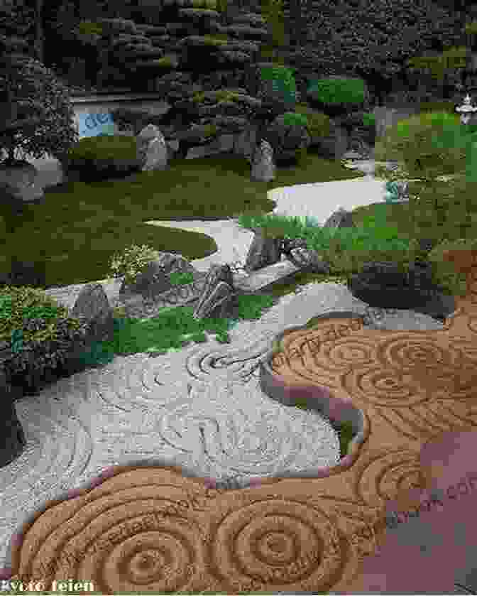 A Serene Image Of A Zen Garden With A Rock Formation, A Small Tree, And A Bed Of White Gravel. The Spirit Of Zen (The Spirit Of )