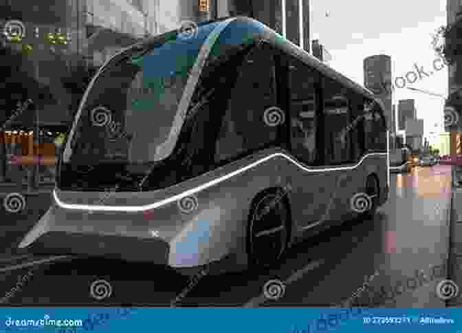 A Sleek, Modern Electric Bus Driving Down A City Street, With A Cityscape In The Background. Buses: Another Life Malcolm Batten
