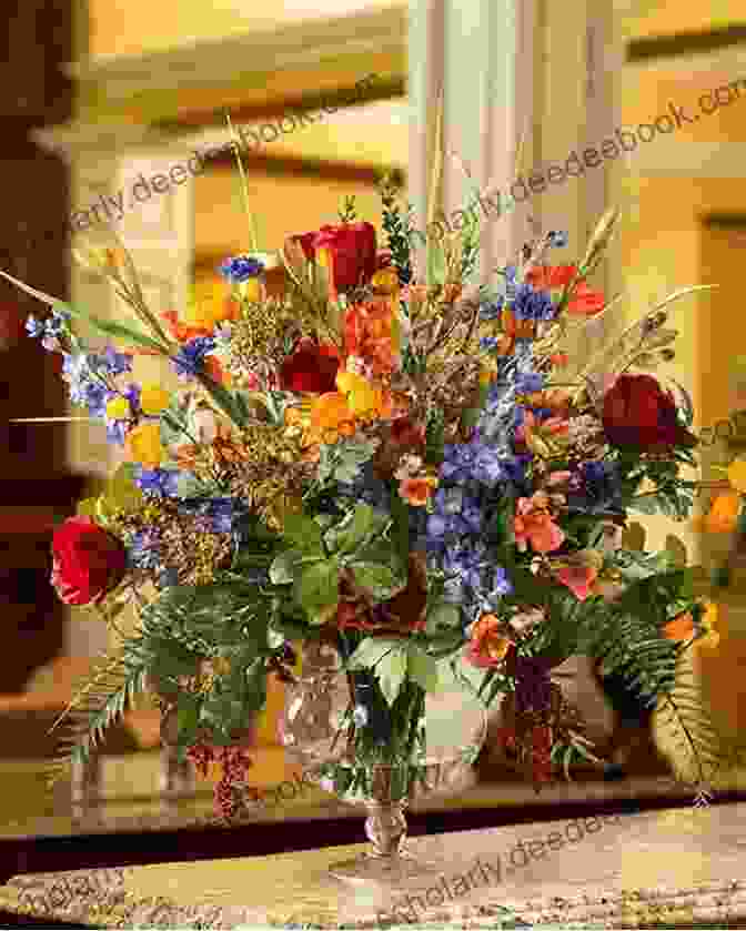 A Stunning Floral Arrangement With Vibrant Colors And Lush Greenery. Floral Design Experience To Start Arranging Flowers For Beginners: Floral Design Art