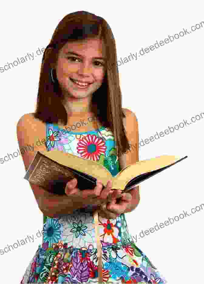A Young Girl Reads A Book About Anastasia Maria. Stories For Anastasia Maria K