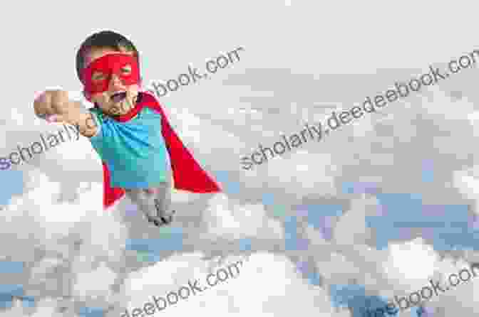 A Young Superhero Kid Flying Through The Air With A Bright Smile On His Face Diary Of A Superhero Kid: A Hilarious Superhero Adventure For Children 7 12