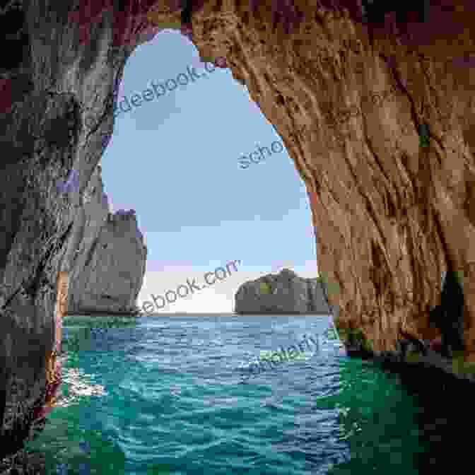 An Enchanting View Of The Blue Grotto, Capri, With Its Crystal Clear Turquoise Waters And Captivating Rock Formations. A Postcard From Capri: Escape With Most Romantic For Summer 2024 From The No 1