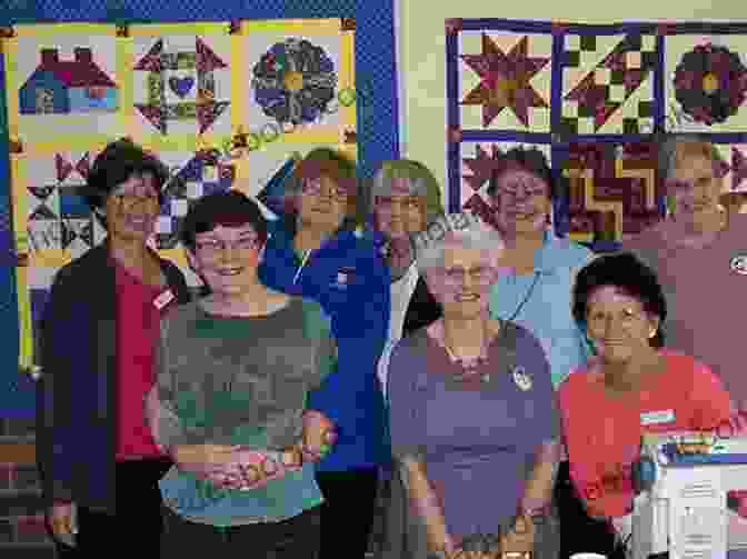 An Image Of A Group Of Quilters Meeting And Sharing Their Work. Magazine Quilter S World 20 Colorful Projects To Sew This Summer 2024