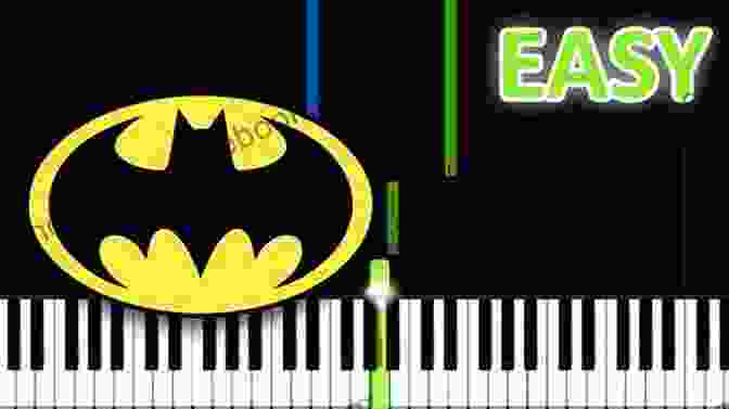 Batman's Theme Piano Solo Superhero Themes For Beginning Piano Solo: 14 Heroic Melodies Arranged For Beginners