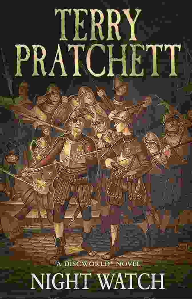 Cover Of Night Watch Play By Terry Pratchett With Intricate Illustrations Of Characters And A City Skyline. Night Watch (Modern Plays) Terry Pratchett
