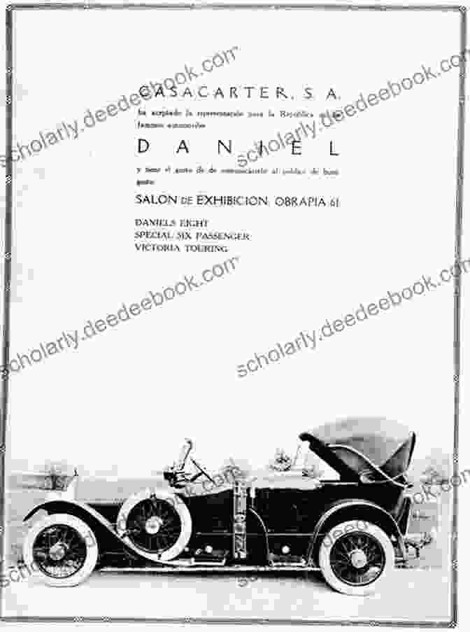 Daniels Motor Car Company 1921 Sales Literature Captivating Cover Daniels Motor Car Company Sales Literature: Volume Two (Automobile Sales Literature 2)