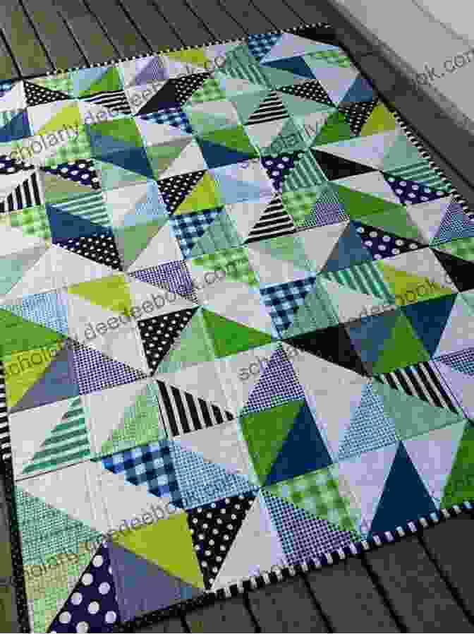 Geometric Pattern Baby Quilt Quick Easy Baby Quilts: Trendy Or Traditional