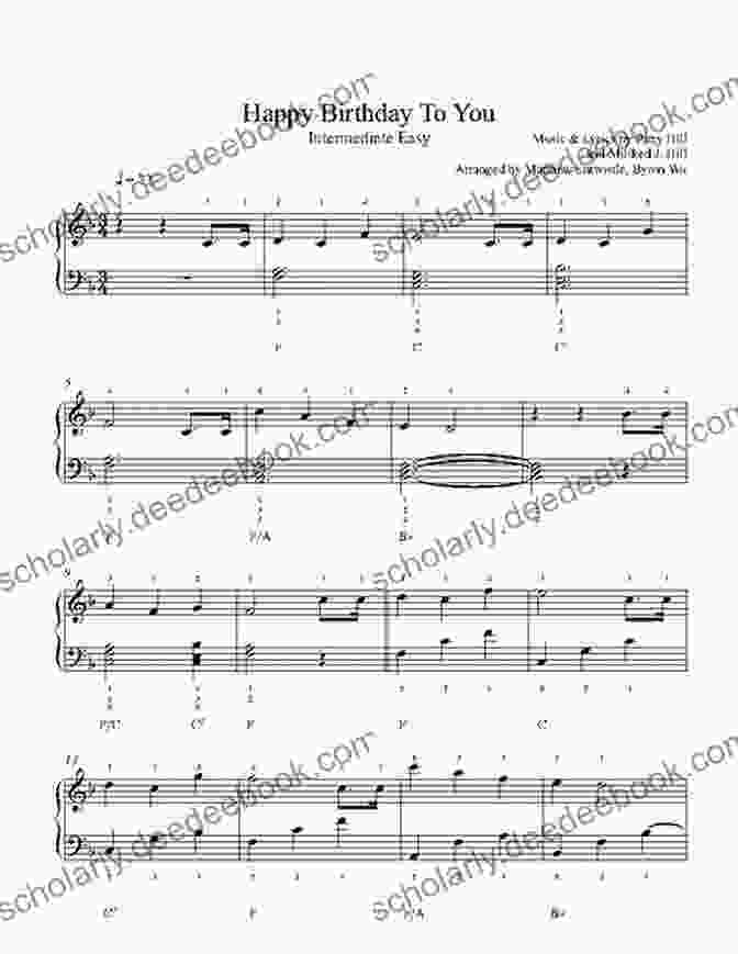 Happy Birthday To You Sheet Music In Lettered Notehead Bass Euphonium Sheet Music With Lettered Noteheads 2 Bass Clef Edition: 20 Easy Pieces For Beginners (Euphonium Sheet Music With Lettered Notehead (Bass Clef))