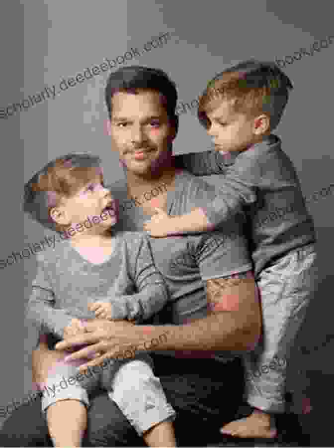 Ricky Martin Interacting With Children Me Ricky Martin