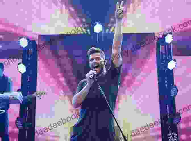 Ricky Martin Performing On Stage Me Ricky Martin