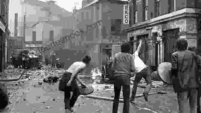 Scene From The Troubles In Northern Ireland, Showing Rioting And Violence A Treatise On Northern Ireland Volume I: Colonialism