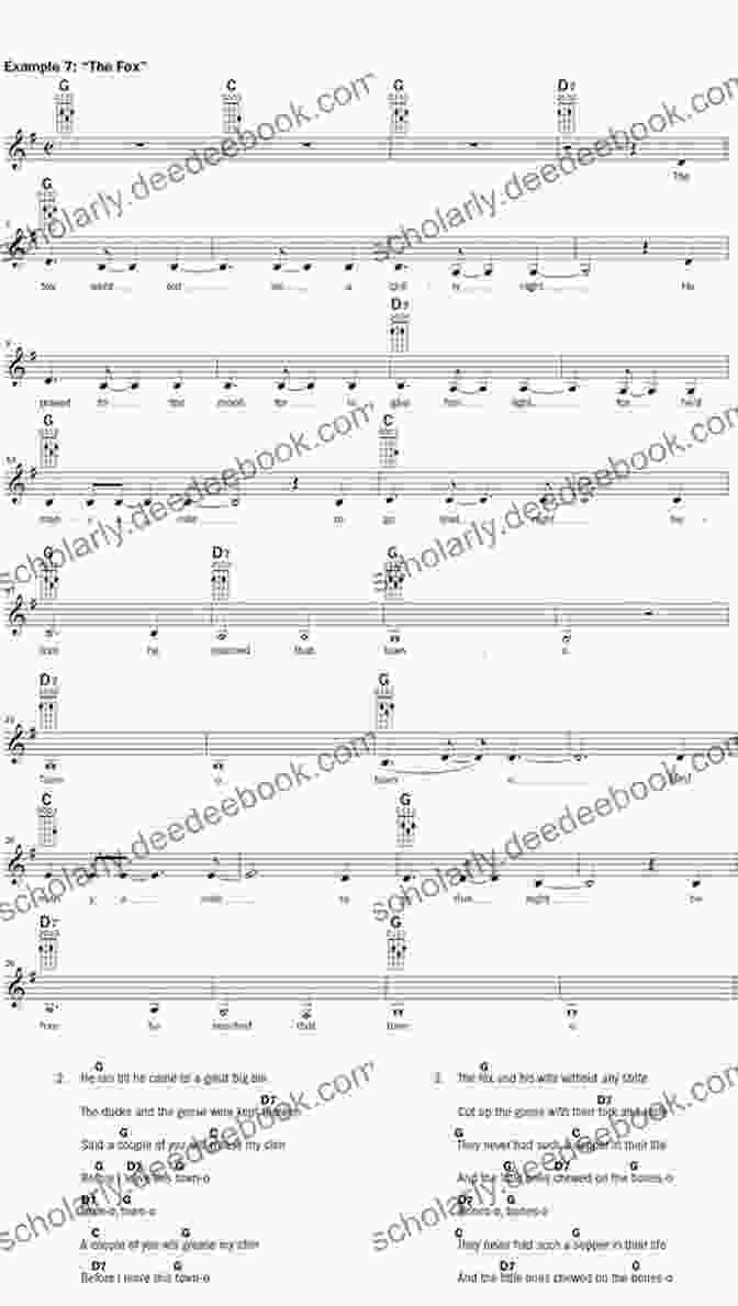 Syncopated Rhythm Study For Ukulele 20 Easy Fingerstyle Studies For Ukulele