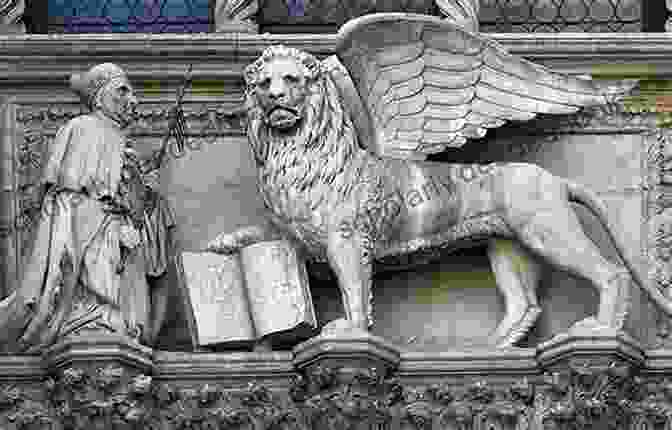 The Lion Of St. Mark On The Doge's Palace The Lion Of St Mark (Annotated)