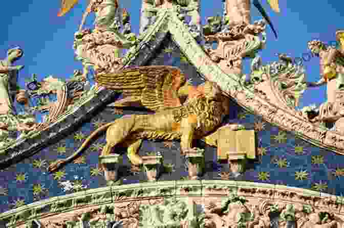 The Lion Of St. Mark On The Rialto Bridge The Lion Of St Mark (Annotated)