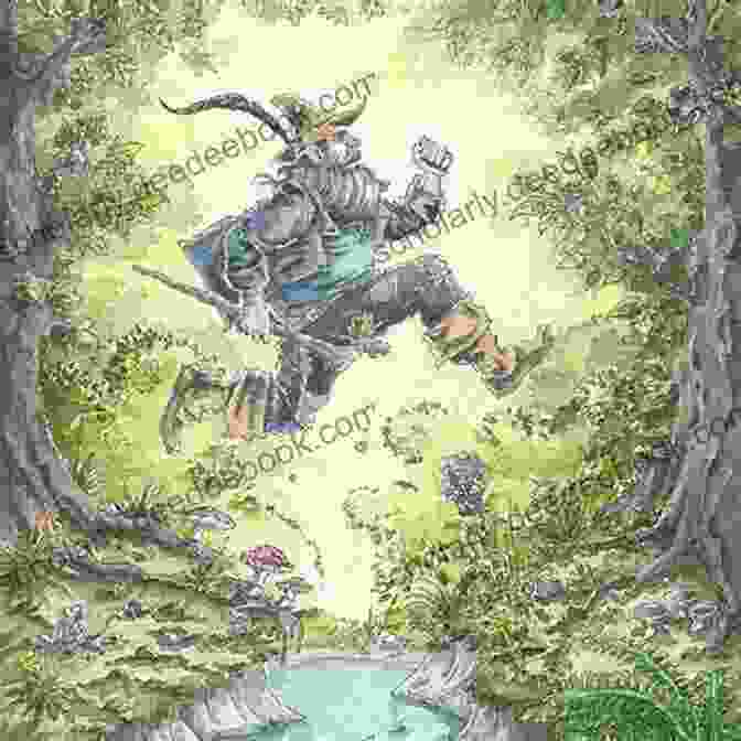 Tom Bombadil Guiding The Hobbits Through The Old Forest The Adventures Of Tom Bombadil