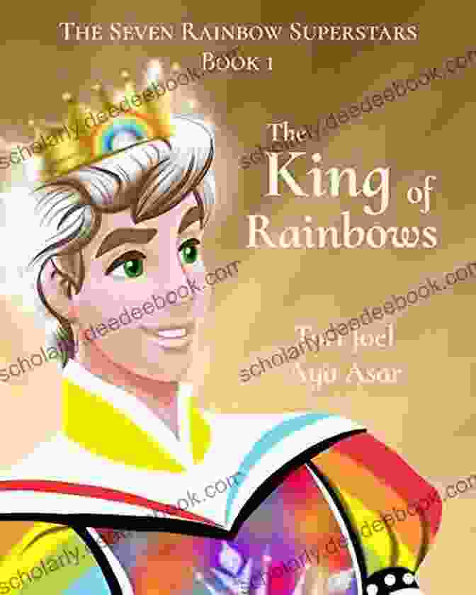 Tori Joel, The King Of Rainbows, Standing Amidst A Vibrant Array Of Colors, With A Playful Twinkle In His Eyes. The King Of Rainbows Tori Joel