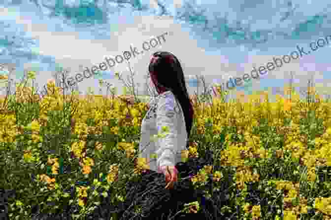 Wayward Sheltie Woman Standing In A Field Of Flowers River Love: The True Story Of A Wayward Sheltie A Woman And A Magical Place Called Rivershire