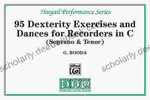 Finger Dexterity Exercises And Pieces For C Recorders (Hargail Performance Series)